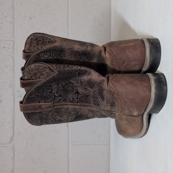 Smoky Mountain Women's Brandy Western Boots Square Toe, Size 8.5 Western Cowgirl - Picture 3 of 7